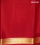 Contrast Classic Pure Mysore Crepe Silk Saree